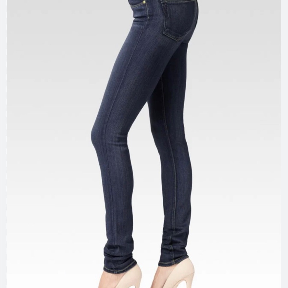 PAIGE Blue Skinny Jeans Sleek Fit